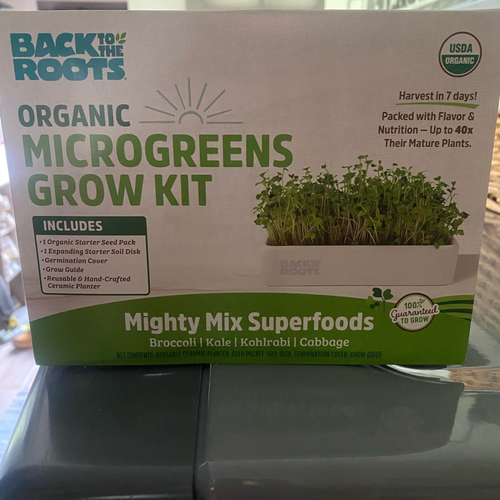 Back to the Roots Microgreens Grow Kit